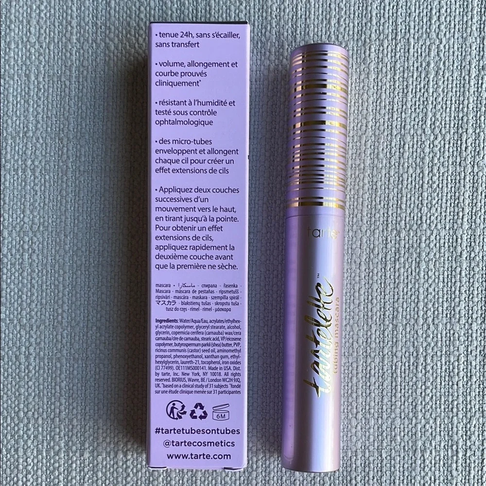 tarte tartelette tubing mascara - black